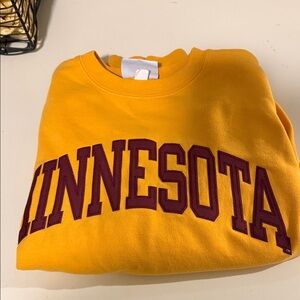 Yellow Minnesota Sweatshirt